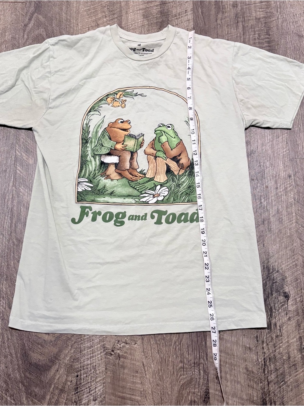 Frog and Toad Graphic Tee - Light Sage Green - Picture 4 of 4
